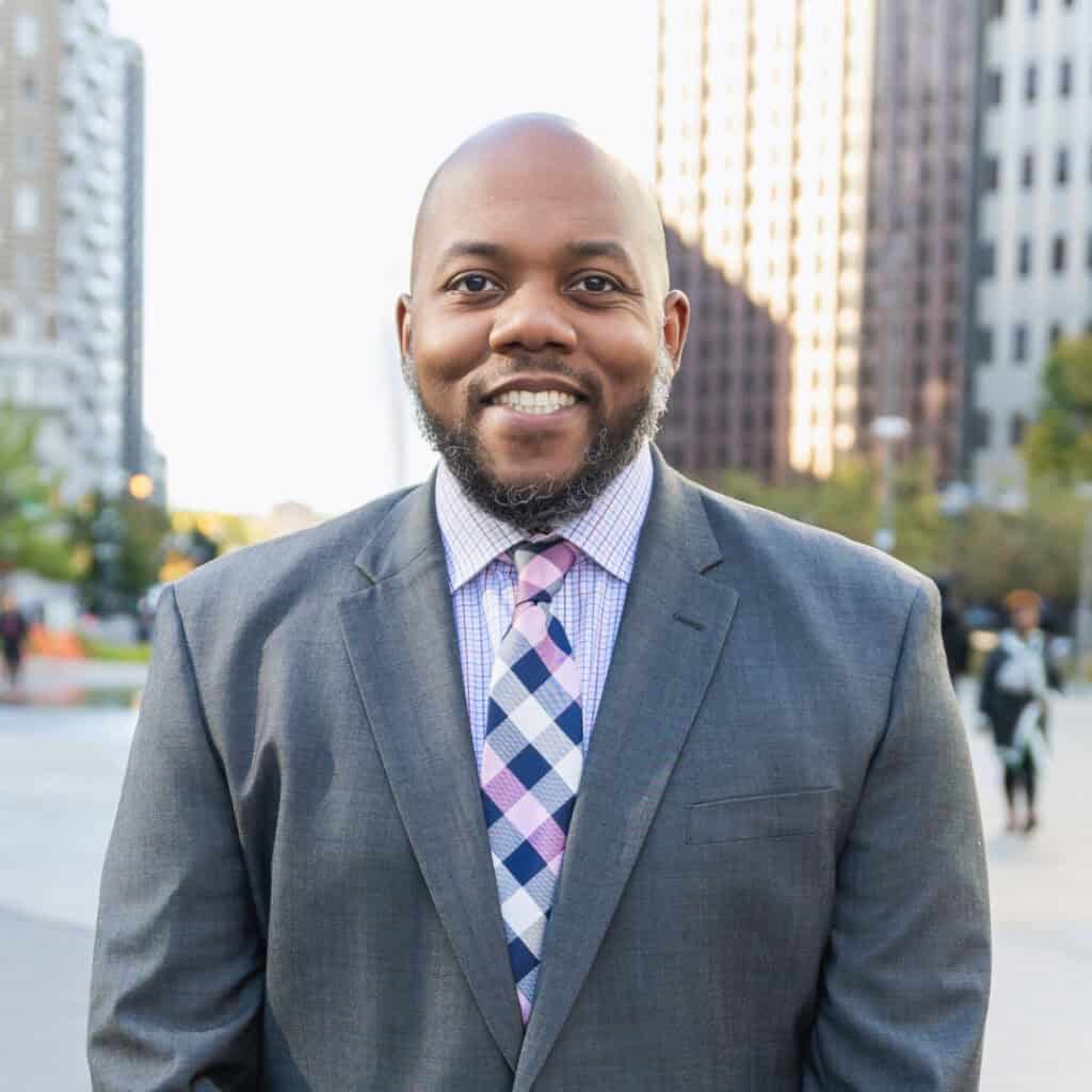 Headshot of Mychal Barr, Manager, Middle School Programs